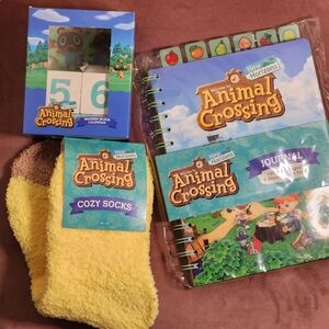 Animal Crossing Journal, Cozy Socks, And Block Calendar